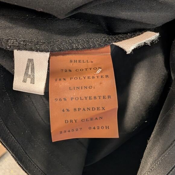 Ann Taylor Black Dress Pockets LBD Casual Office Brunch Church Festive - Size 8 - Picture 10 of 10